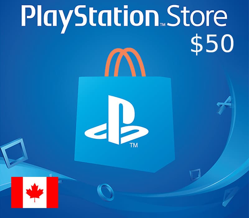 PlayStation Network CAD 50 Gift Card CA