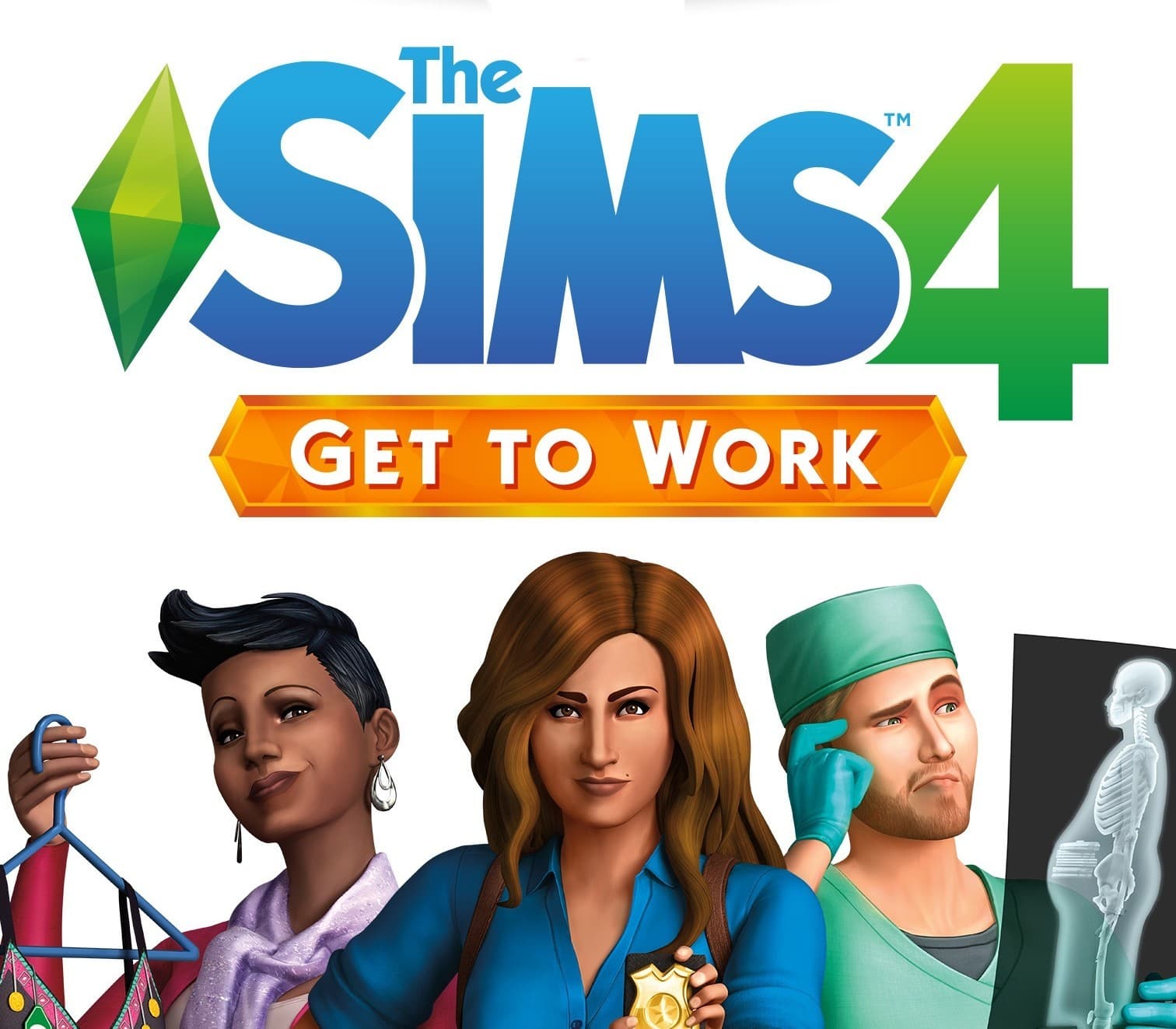 The Sims 4 - Get to Work DLC CZ/RU/PL Languages Only PC EA App CD Key